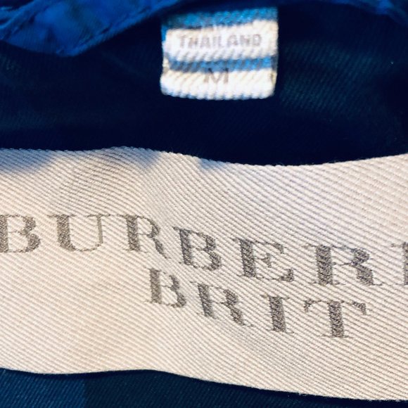 Burberry Brit | Fitted Navy Blue Jacket (size Medium) - Picture 7 of 12
